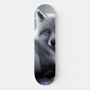 Gorgeous Artic Fox  Skateboard