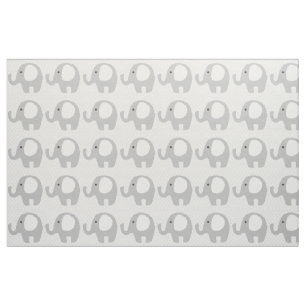 Gorgeous Baby Elephant in Neutral Grey Fabric