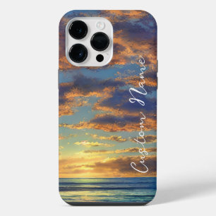 Gorgeous Beach Sunset in the Bahamas iPhone 14 Pro Max Case