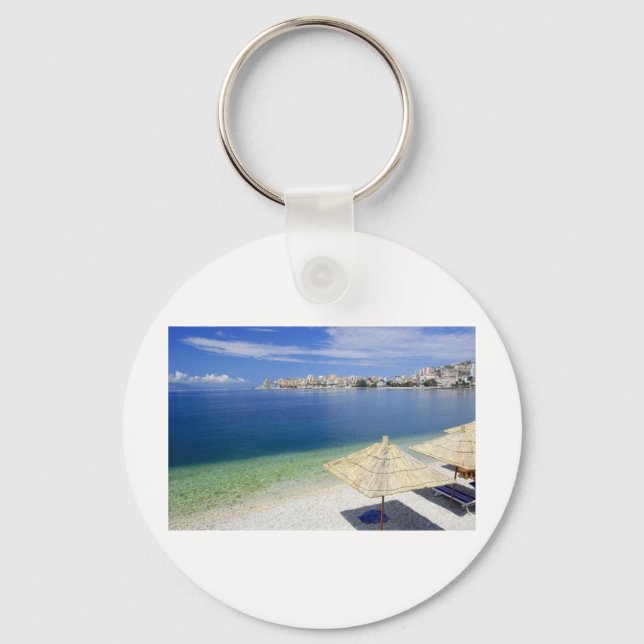 GORGEOUS BEACH VIEW KEYCHAIN (Front)