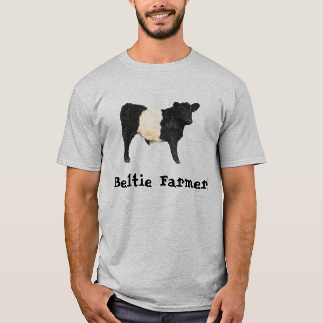 Gorgeous Belted Galloway Steer Cutout T-Shirt (Front)