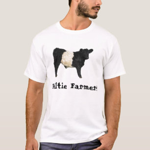 Gorgeous Belted Galloway Steer Cutout T-Shirt