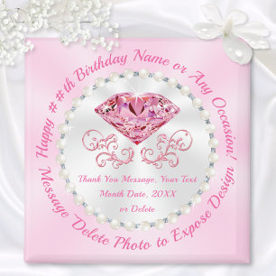 Gorgeous, Birthday Party Souvenirs for Adults, Magnet