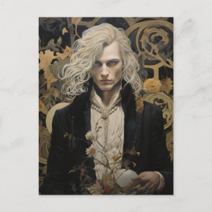 Gorgeous Blonde Man Postcard