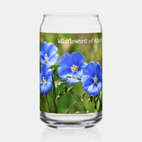 Gorgeous Blue Wildflowers Pop Against Green Grass