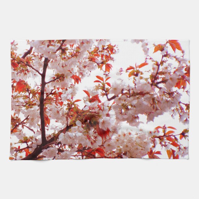 GORGEOUS BOUQUET OF BLOOMS KITCHEN TOWEL (Horizontal)