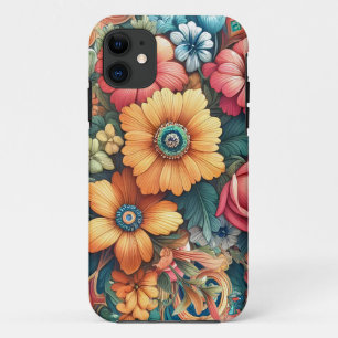 Gorgeous Bouquet of Flowers iPhone 11 Case
