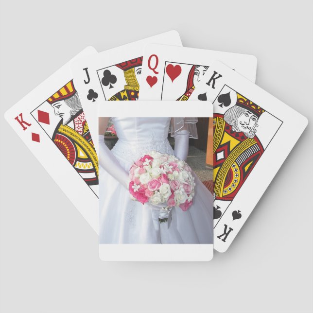 GORGEOUS BOUQUET PLAYING CARDS (Back)
