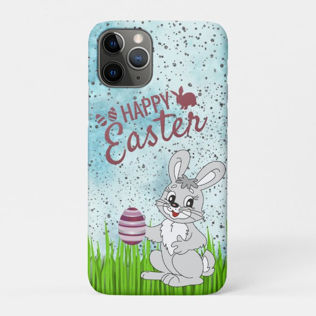Gorgeous Bunny, Happy Easter Case-Mate iPhone Case (Back)