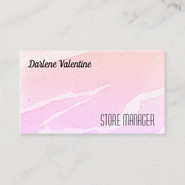 Gorgeous business cards (Front)