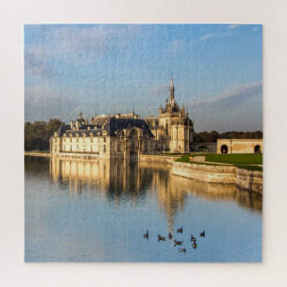 Gorgeous castle jigsaw puzzle Chateau de Chantilly
