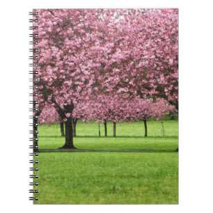 GORGEOUS CHERRY FLORAL NOTEBOOK
