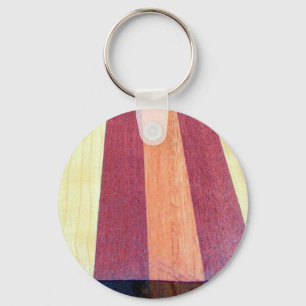 GORGEOUS CHERRY WOODS KEYCHAIN