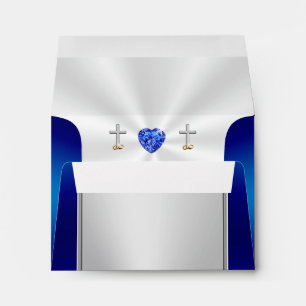 Gorgeous Christian Sapphire Envelope in Many Sizes