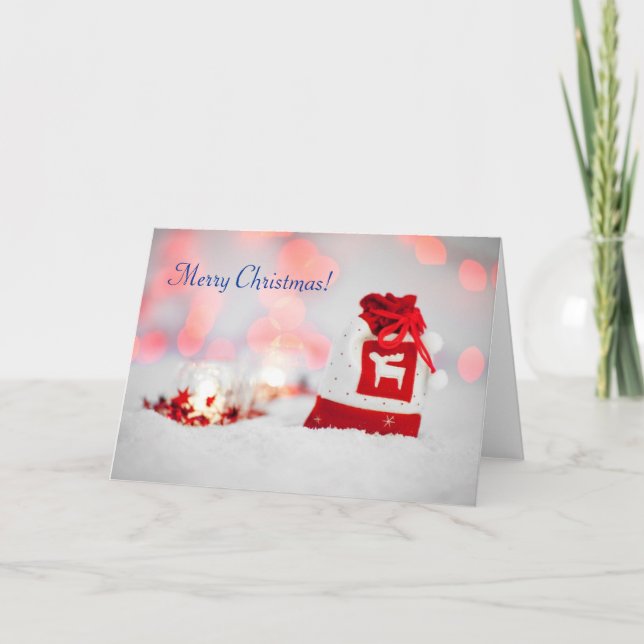 Gorgeous Christmas Greeting Card (Front)
