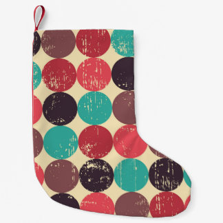 Gorgeous Circle Pattern Wallpaper Small Christmas Stocking