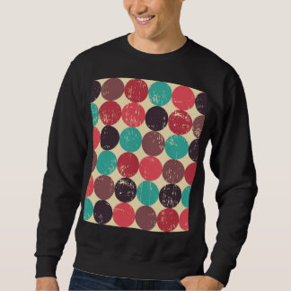Gorgeous Circle Pattern Wallpaper Sweatshirt