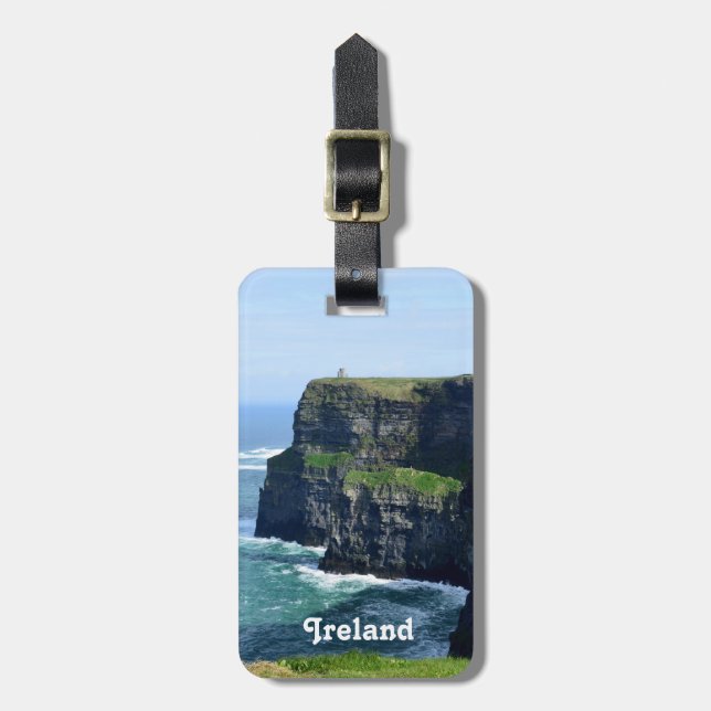 Gorgeous Cliffs of Moher Luggage Tag (Front Vertical)