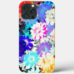 Gorgeous coloured flowers  iPhone 13 pro max case