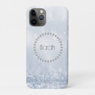 Gorgeous Cool Blue Sequins iPhone 11 Pro Case