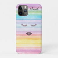 Gorgeous Cool Rainbow Faux Lashes