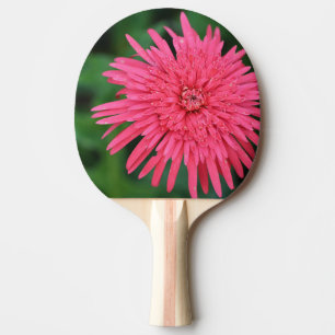 Gorgeous Coral Flower Ping Pong Paddle