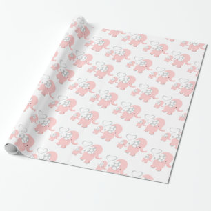 Gorgeous Custom Personalized Baby Shower Gift Wrapping Paper