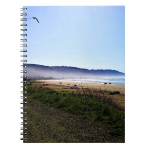 Gorgeous Day in Crescent City Beach, California Notebook