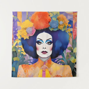 Gorgeous Drag Queen Tapestry