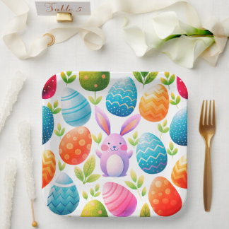 Gorgeous Easter paper plates