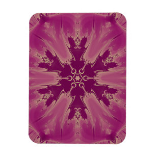 Gorgeous Exotic Flower Purple Shades Magnet