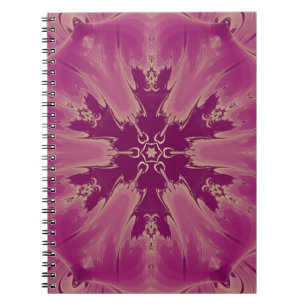 Gorgeous Exotic Flower Purple Shades Notebook