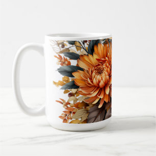 Gorgeous Fall Floral Coffee Mug