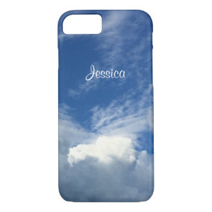 Gorgeous Fat Clouds in a Blue & White Sky, Photo iPhone 8/7 Case