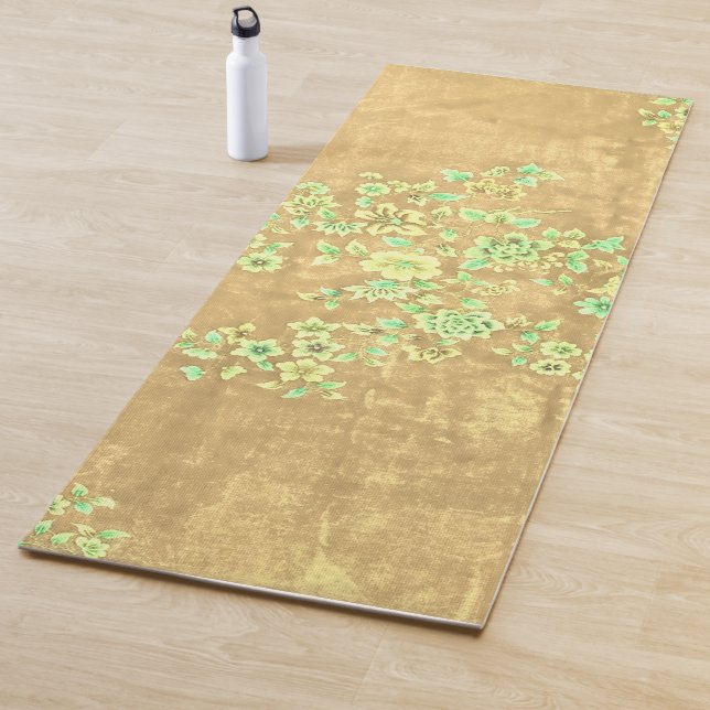 Gorgeous Floral Yoga Mat (In Situ)
