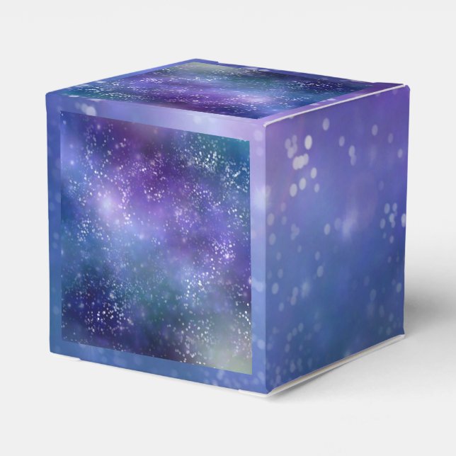 Gorgeous Galaxy Favor Box (Back Side)