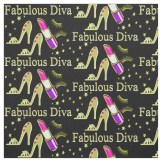 GORGEOUS GOLD FASHION DIVA FABRIC