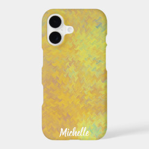 Gorgeous Golden Marbled Art Personalized