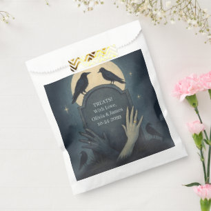  Gorgeous Graveyard Zombie Romance Wedding Favour Bag