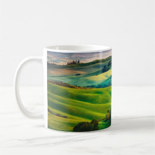 Gorgeous greens in the landscape and with light pa coffee mug