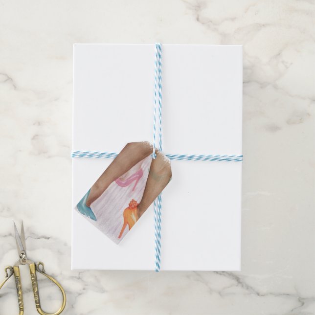 GORGEOUS HI HEELS GIFT TAGS (With Twine)