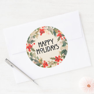 Gorgeous holiday stickers