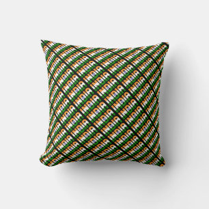 Gorgeous India National Flag Throw Pillow