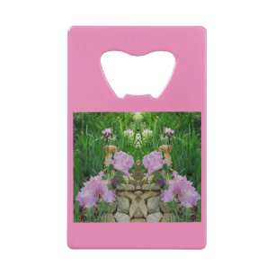 Gorgeous Iris Fantasy Pathway Credit Card Bottle Opener