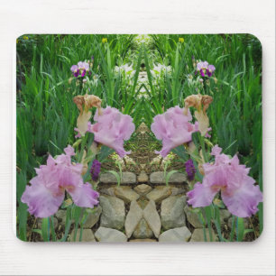 Gorgeous Iris Fantasy Pathway Mouse Pad