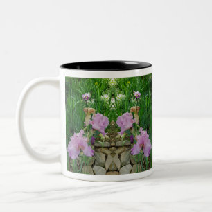Gorgeous Iris Fantasy Pathway Two-Tone Coffee Mug
