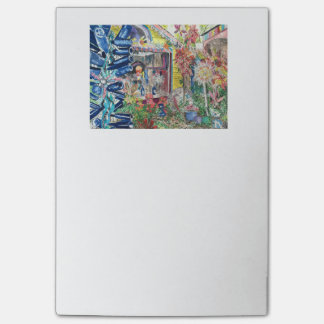 Gorgeous large Bowling House Painting Post Its Post-it Notes