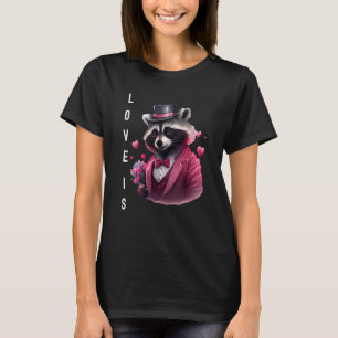 Gorgeous Love is With Heart Animal Valentine's day T-Shirt