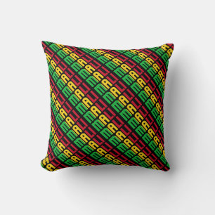Gorgeous Mali National Flag Throw Pillow