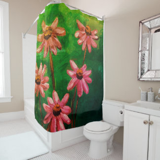 Gorgeous nature theme shower curtain